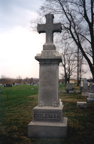 Coleman Monument-St. Mary's Cemetery.jpg (74677 bytes)